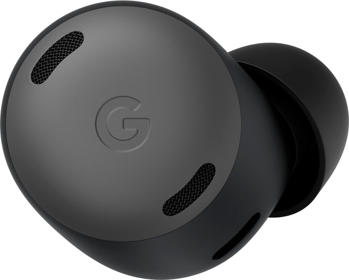 Google - Geek Squad Certified Refurbished Pixel Buds Pro True Wireless Noise Cancelling Earbuds - Charcoal-Charcoal