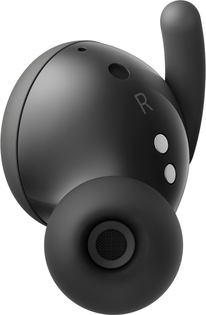 Google - Pixel Buds A-Series True Wireless In-Ear Headphones - Charcoal-Charcoal