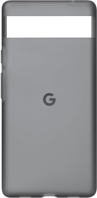 Soft Shell Case for Google Pixel 6a - Charcoal-Charcoal