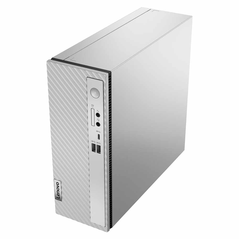 Lenovo - IdeaCentre 3i Desktop - Celeron G6900 - 8GB Memory - 256GB SSD - Cloud Grey-Intel Celeron-8 GB Memory-256 GB-Cloud Grey