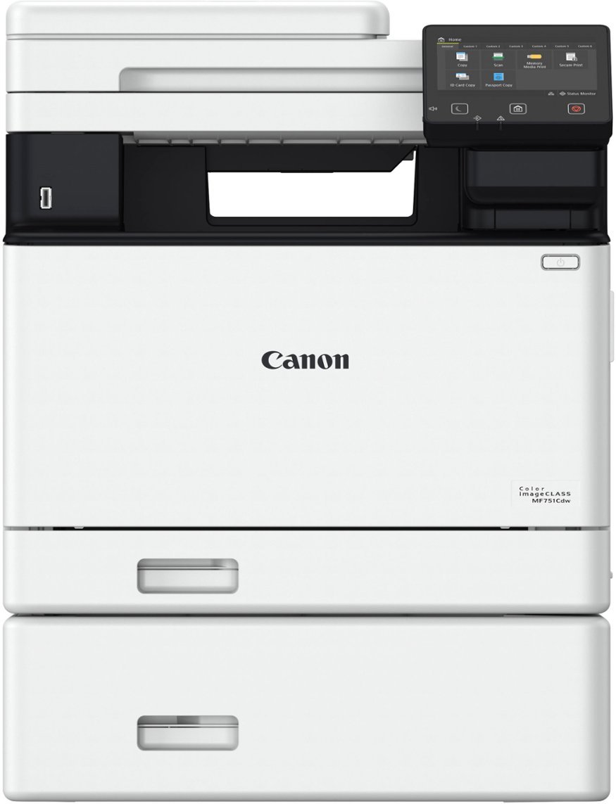Canon - image CLASSMF751Cdw Wireless Color All-In-One Laser Printer - White-White