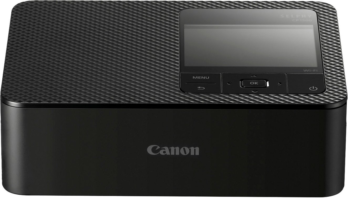 Canon - SELPHY CP1500 Wireless Compact Photo Printer - Black-Black
