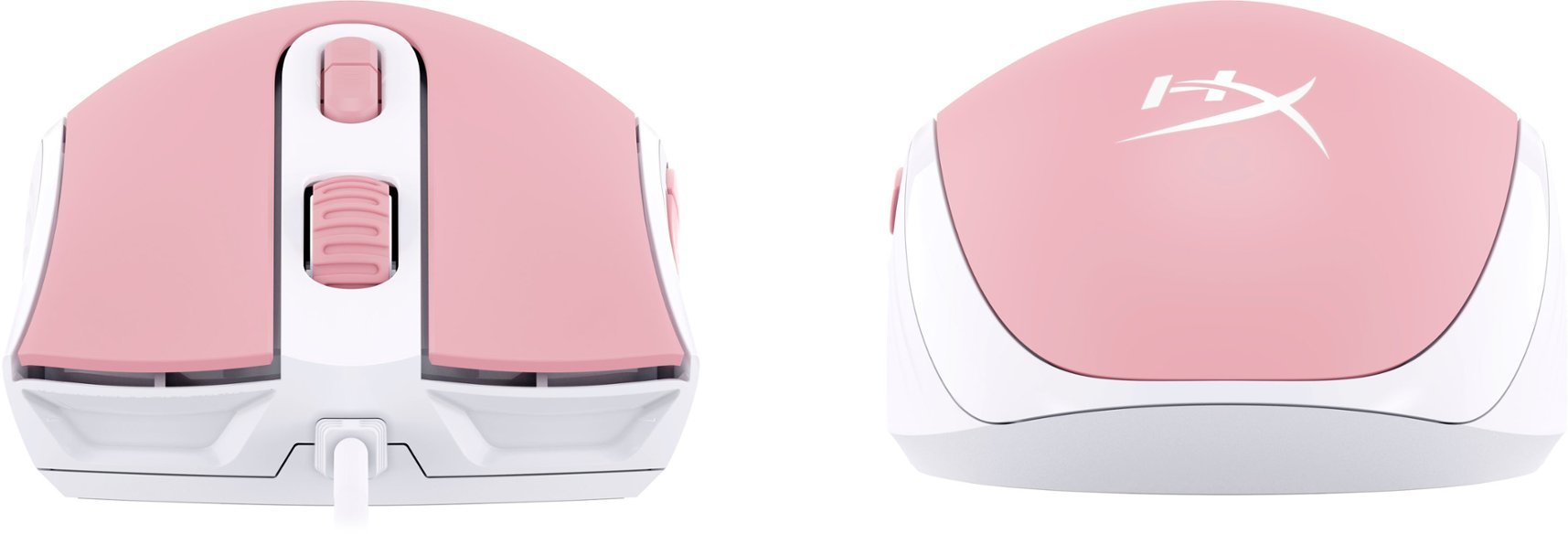 HyperX - Pulsefire Core Wired Optical Gaming Mouse with RGB Lighting - Pink-Pink