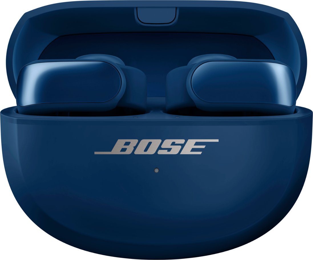 Bose - Ultra Open-Ear True Wireless Open Earbuds - Lunar Blue-Lunar Blue