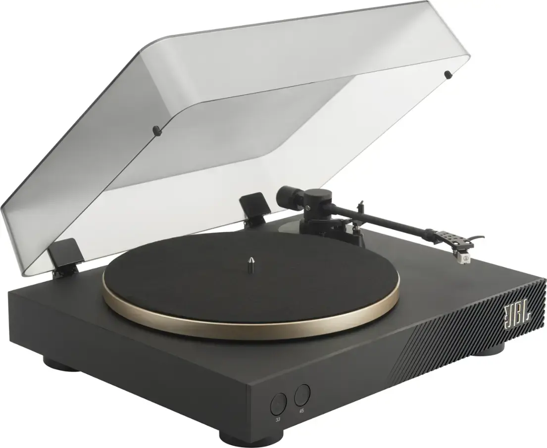 JBL Spinner BT Hi-Res Bluetooth Turntable - Black