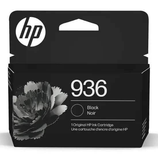 HP - 936 Standard Capacity Ink Cartridge - Black-Black