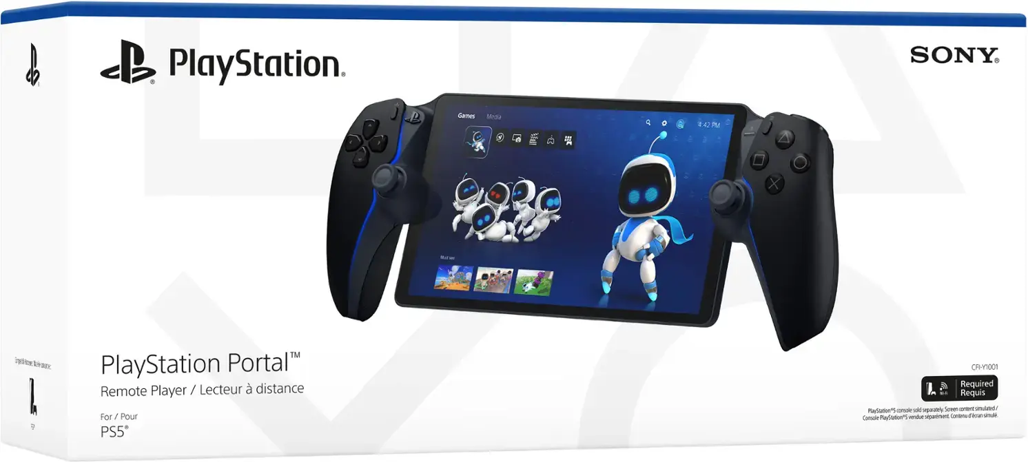 Sony - PlayStation Portal Remote Player - Midnight Black