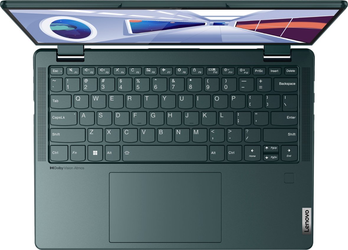 Lenovo - Yoga 6 2-in-1 13.3" WUXGA (1920 x 1200) Touch Laptop -Ryzen 5 7530U with 8GB Memory - 256GB SSD - Dark Teal-AMD Ryzen 5 7000 Series-8 GB Memory-256 GB-Dark Teal
