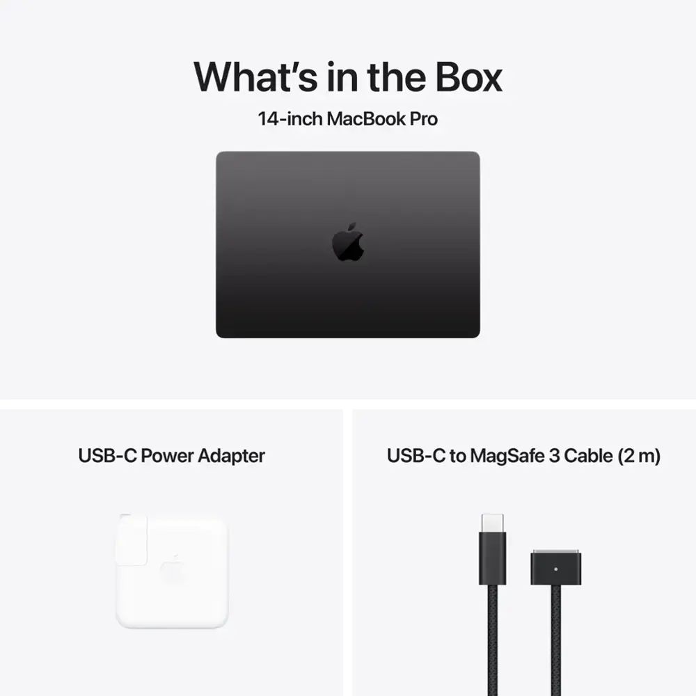 Apple - MacBook Pro 14-inch Apple M4 Pro chip Built for Apple Intelligence - 24GB Memory - 512GB SSD - Space Black-14 inches-Apple M4 Pro-24 GB Memory-512 GB-Space Black