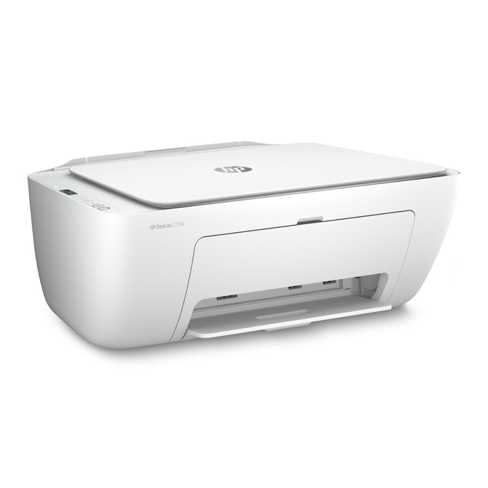 HP - DeskJet 2734e Wireless All-In-One Inkjet Printer with 6 months of Instant Ink included from HP+ - White