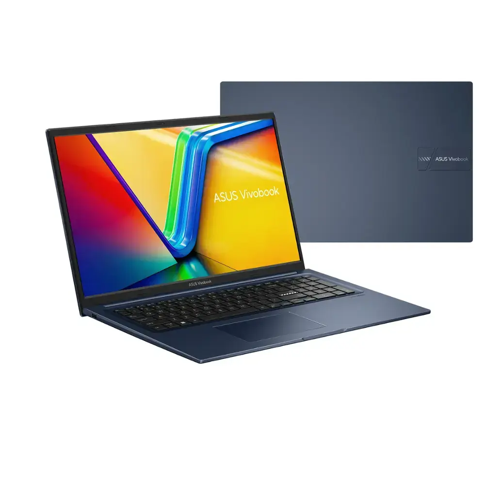 ASUS - Vivobook 17" FHD Laptop - Intel Core i3-1215U with 8GB Memory - 512GB SSD - Quiet Blue