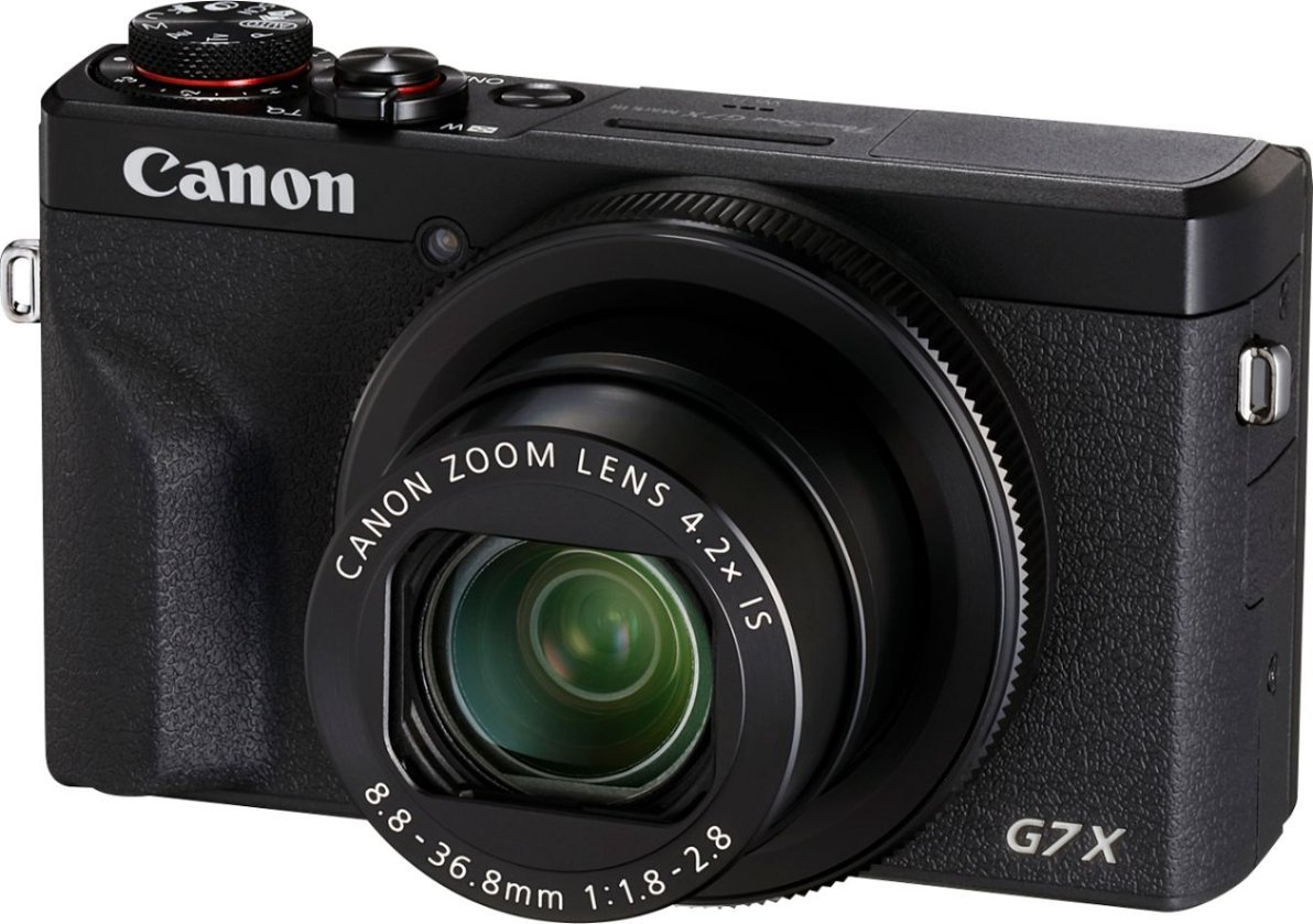 Canon - PowerShot G7 X Mark III 20.1-Megapixel Digital Camera - Black-Black