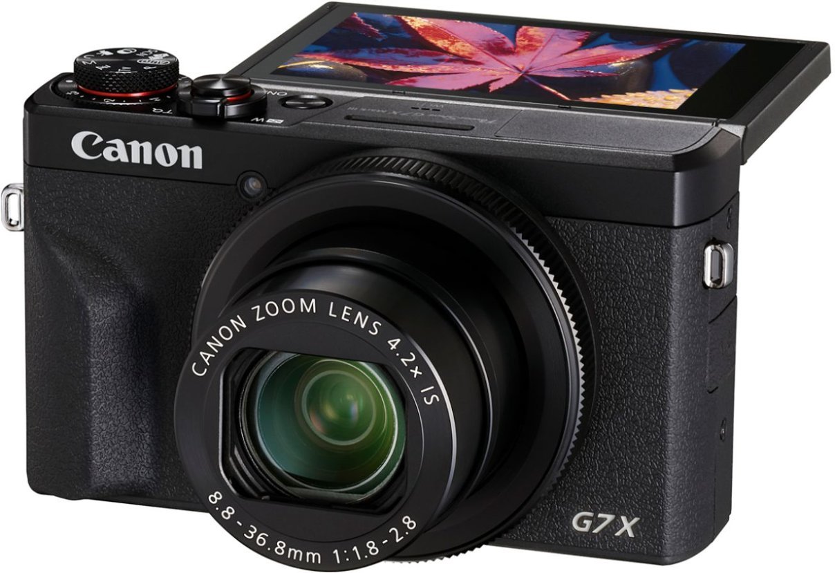 Canon - PowerShot G7 X Mark III 20.1-Megapixel Digital Camera - Black-Black