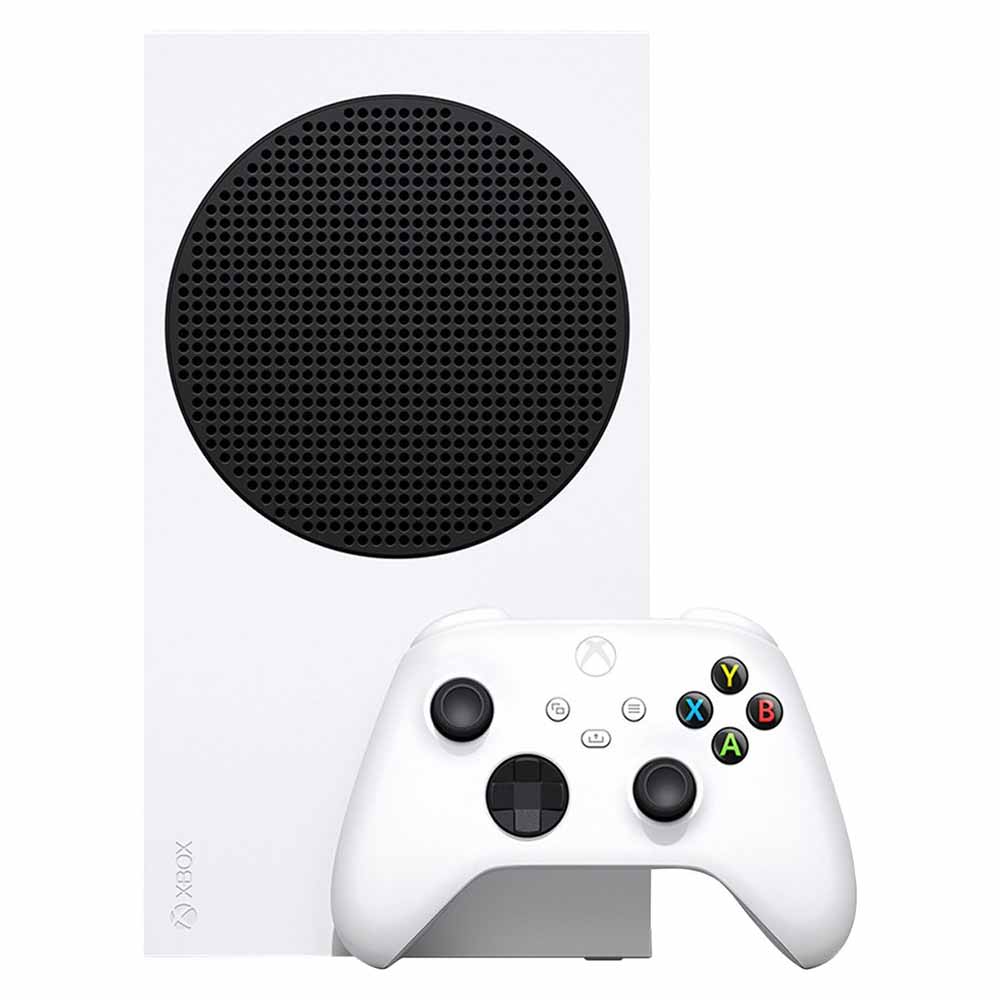 Microsoft - Xbox Series S 512 GB All-Digital Console (Disc-Free Gaming) - White-White