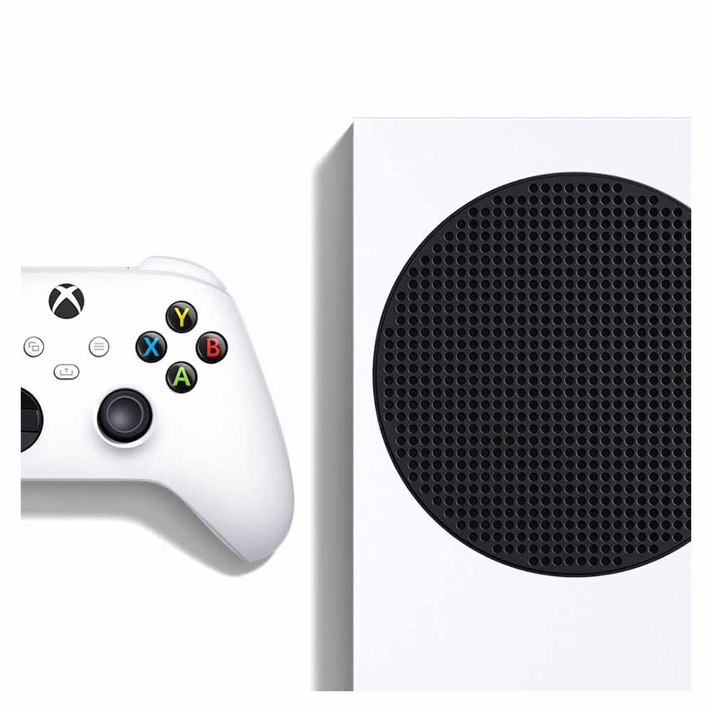 Microsoft - Xbox Series S 512 GB All-Digital Console (Disc-Free Gaming) - White-White