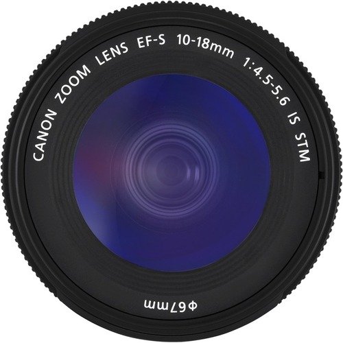 Canon - EF-S10-18mm F4.5-5.6 IS STM Ultra-Wide Zoom Lens for EOS DSLR Cameras - Black-Black