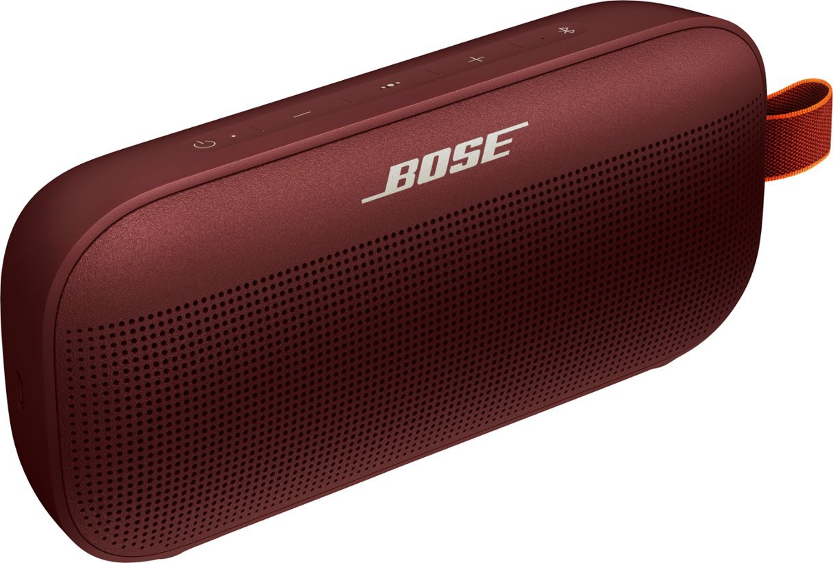 Bose - Sound Link Flex Portable Bluetooth Speaker with Waterproof/Dustproof Design - Carmine Red-Carmine Red