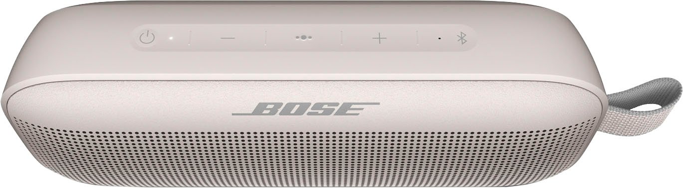 Bose - SoundLink Flex Portable Bluetooth Speaker with Waterproof/Dustproof Design - White Smoke-White Smoke