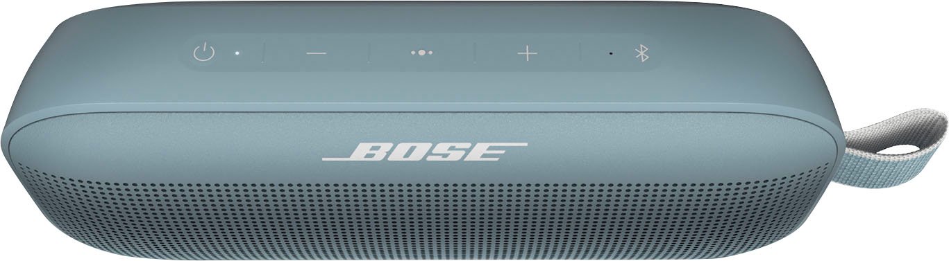 Bose - SoundLink Flex Portable Bluetooth Speaker with Waterproof/Dustproof Design - Stone Blue-Stone Blue