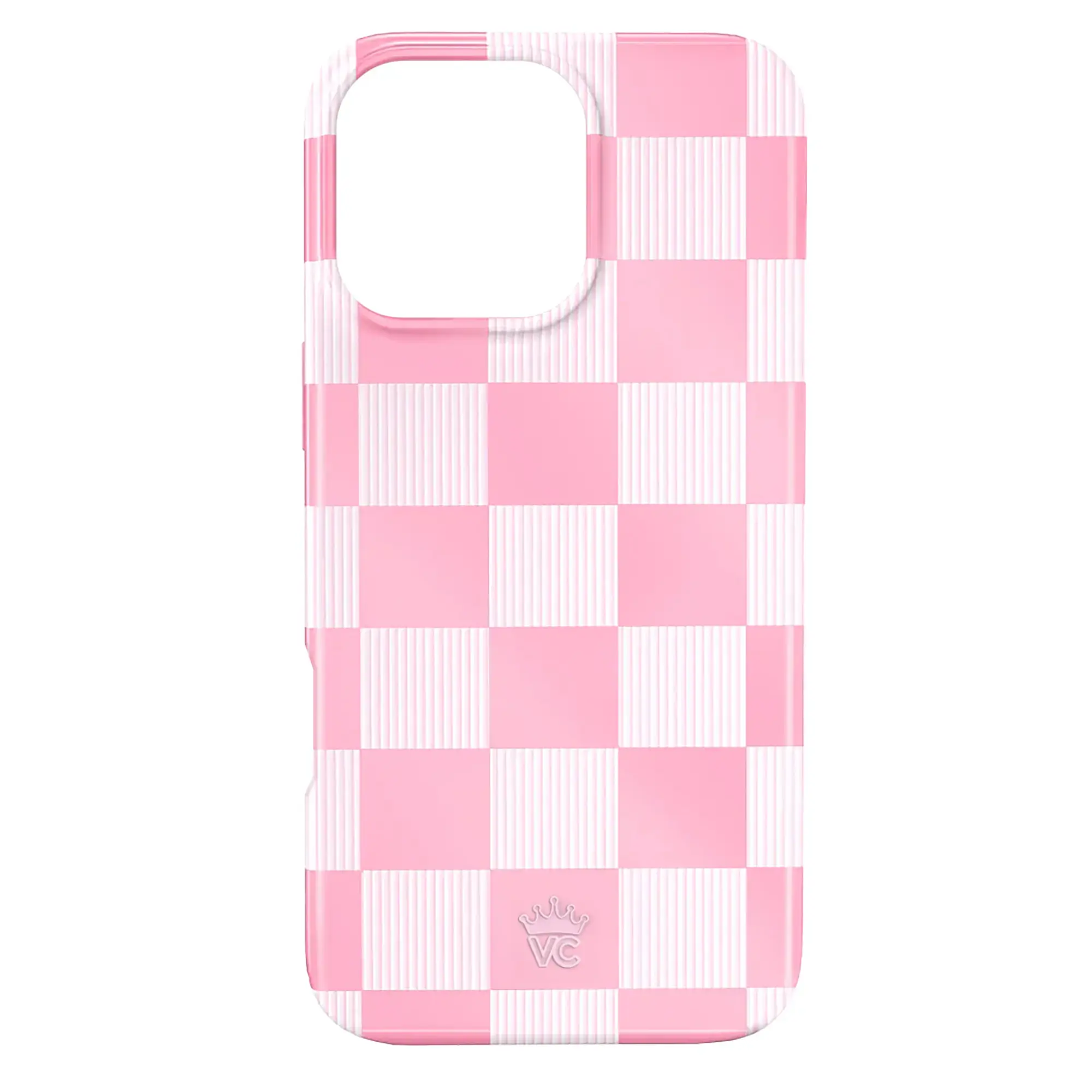 Velvet Caviar - Magsafe Case for Apple iPhone 16 Pro Max - Pink Vibe Checkered