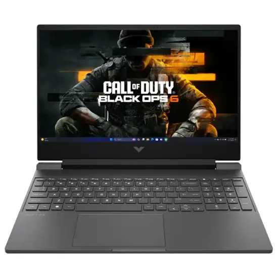 HP - Victus 15.6" Full HD Gaming Laptop - AMD Ryzen 5-7535HS - 8GB DDR5 Memory - AMD Radeon RX 6550M - 512GB SSD - Mica Silver-15.6 inches-AMD Ryzen 5 7000 Series-8 GB Memory-512 GB-Mica Silver