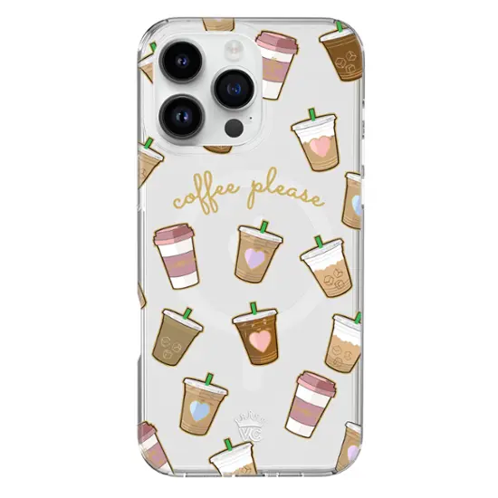 Velvet Caviar - Mag safe Case for Apple iPhone 16 Pro Max - Coffee First