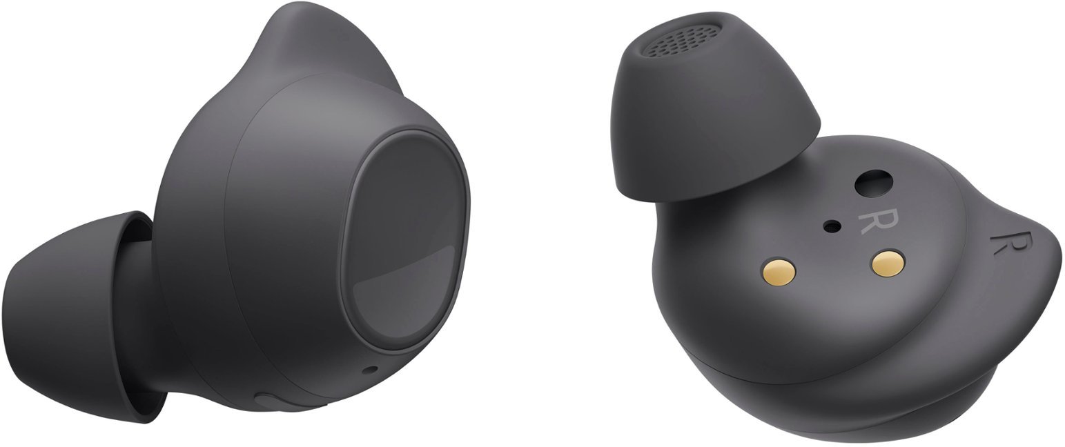 Samsung - Galaxy Buds FE Wireless Earbud Headphones - Graphite-Graphite