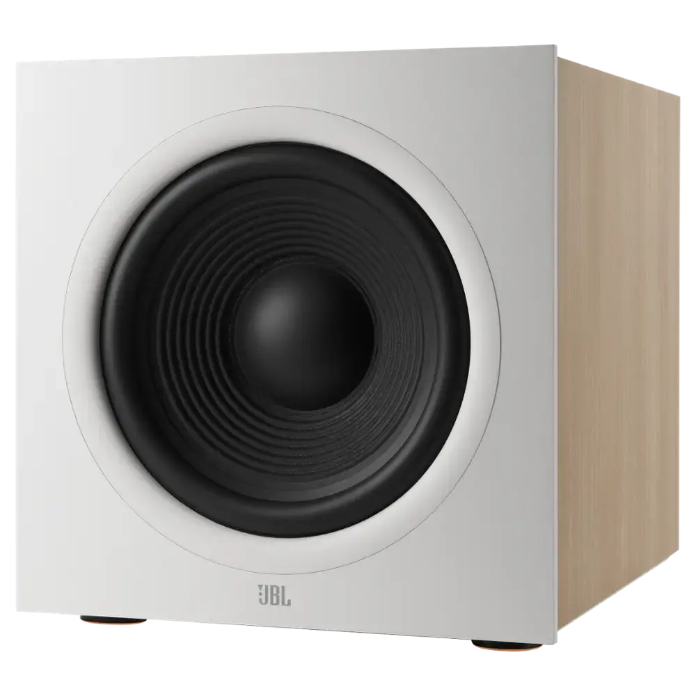 JBL - Stage 220P 12-Inch Powered Subwoofer - Latte