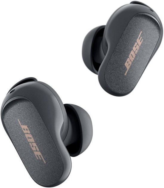 Bose - QuietComfort Earbuds II True Wireless Noise Cancelling In-Ear Headphones - Eclipse Gray-Eclipse Gray