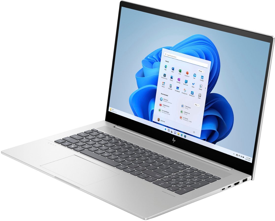 HP - ENVY 17.3" Full HD Touch-Screen Laptop - Intel Core i7 - 16GB Memory - 1TB SSD - Natural Silver-17.3-Intel 13th Generation Core i7-16 GB Memory-1TB SSD-Natural Silver