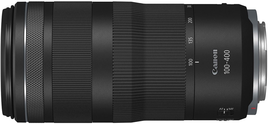 Canon - RF100-400mm F5.6-I IS USM Telephoto Zoom Lens for EOS R-Series Cameras - Black-Black