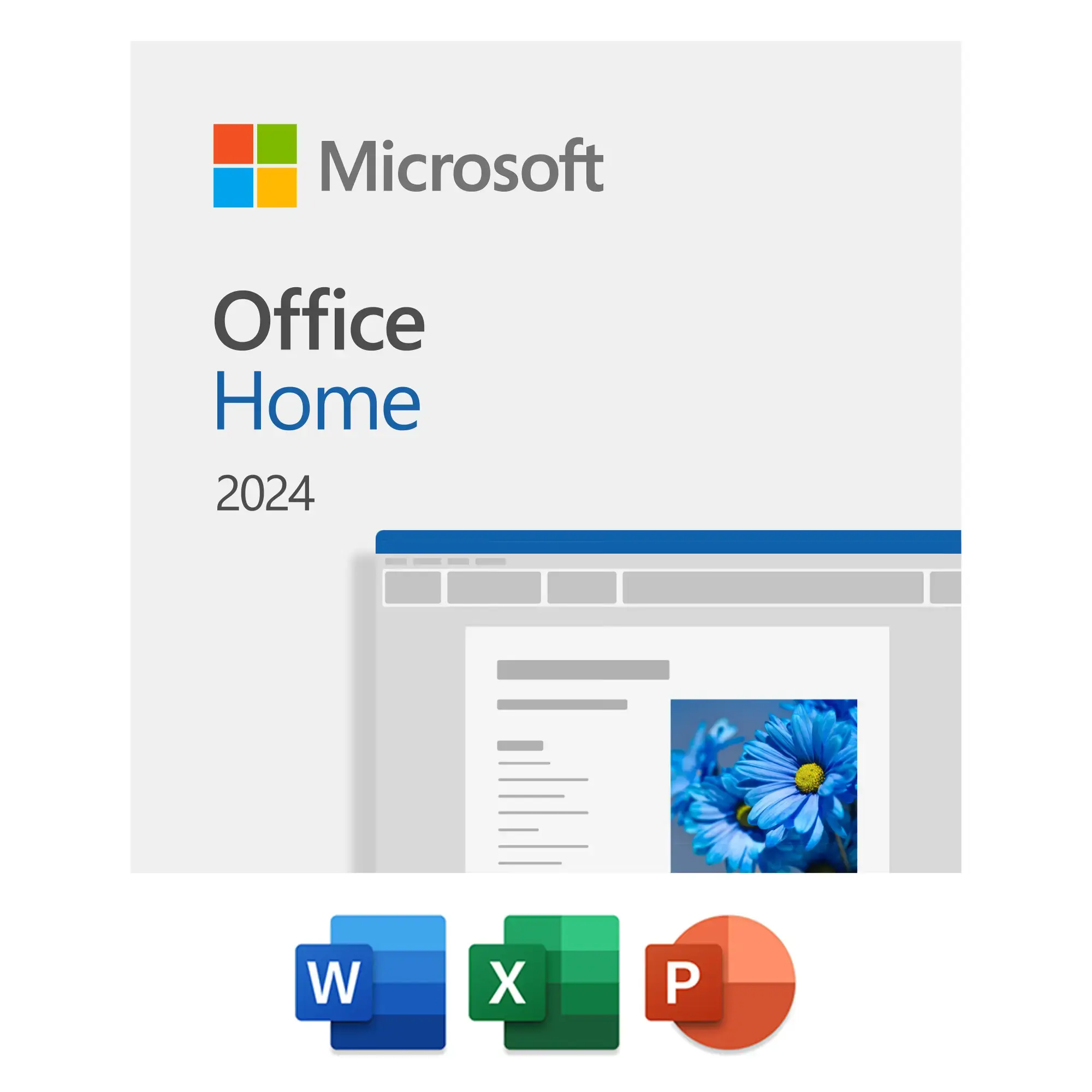 Microsoft - Office Home 2024 (1 Device) - Windows, Mac OS [Digital]