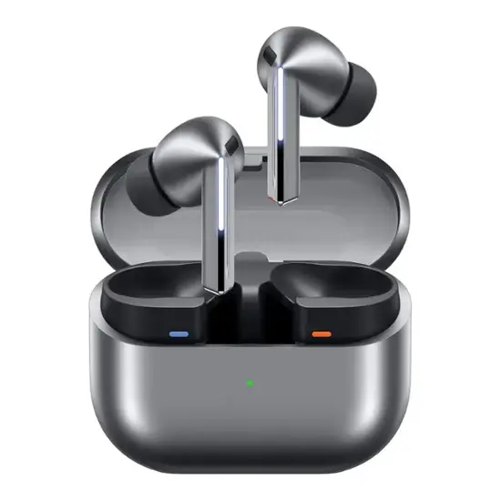 Samsung - Galaxy Buds3 Pro Wireless Earbud Headphones - Silver-Silver