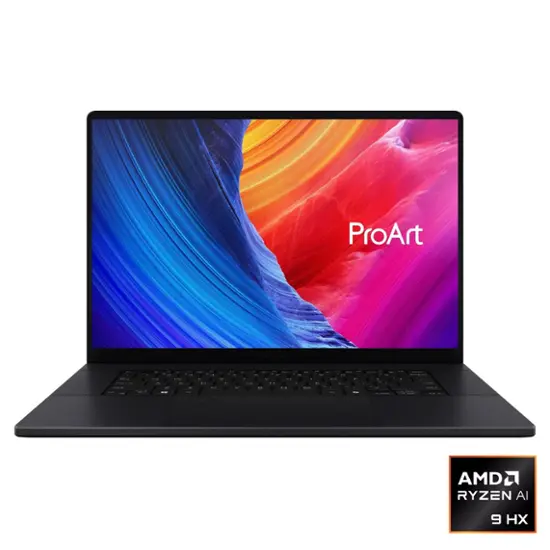 ASUS - ProArt P16 16" 4K Touch Screen Laptop - Copilot+ PC - AMD Ryzen AI 9 HX 370 - 64GB Memory - RTX 4070 - 2TB SSD - Nano Black-2 TB-Black