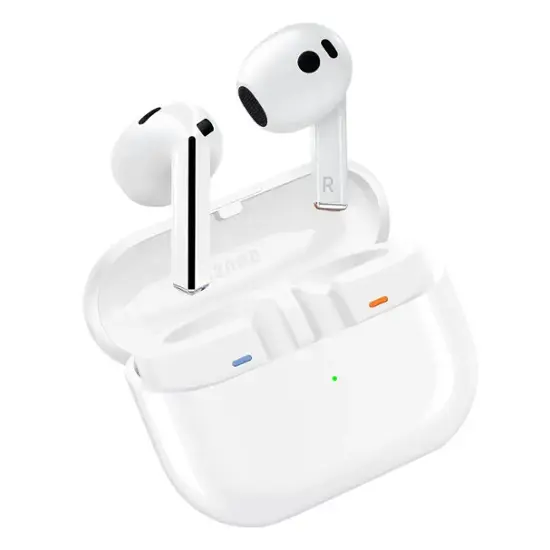 Samsung - Galaxy Buds3 Wireless Earbud Headphones - White-White