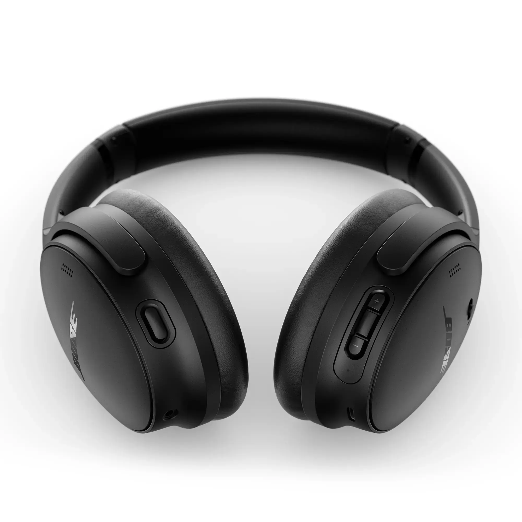 Bose - QuietComfort Wireless Noise Cancelling Over-the-Ear Headphones - Black-Black