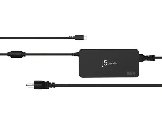 j5create - 108W PD USB-C® Super Charger - Black