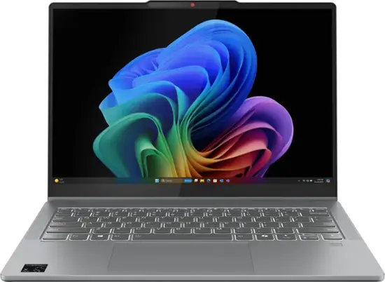 Lenovo - IdeaPad 5x - Copilot+ PC - 2-in-1 14" (WUXGA) Touchscreen Laptops- Snapdragon X Plus - 16GB - 512GB SSD - Luna Grey-14 inches-Qualcomm Snapdragon X Elite-16 GB Memory-512 GB-Luna Grey