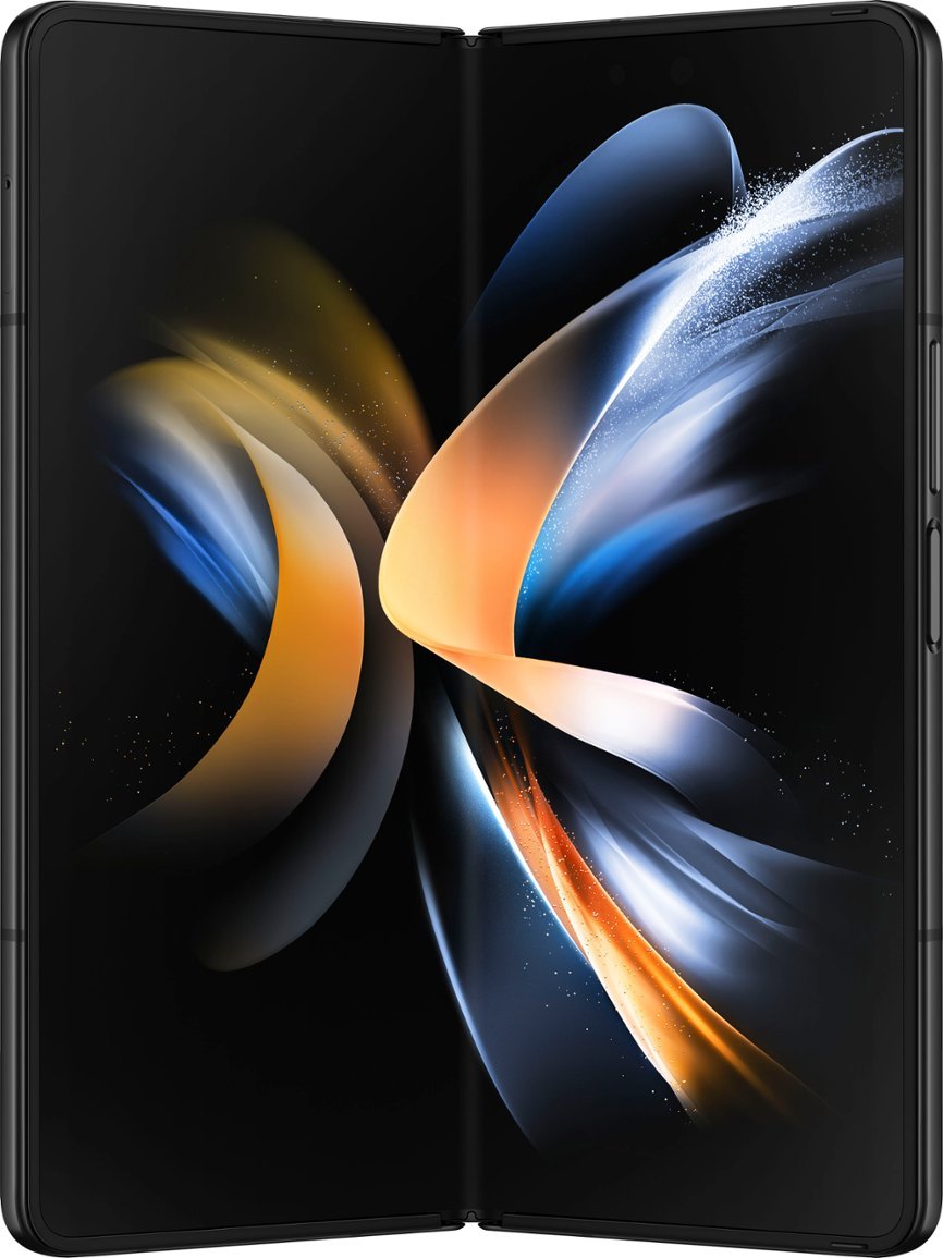 Samsung - Galaxy Z Fold4 512GB - Phantom Black (Verizon)-12 GB Memory-512 GB-Phantom Black (Verizon)