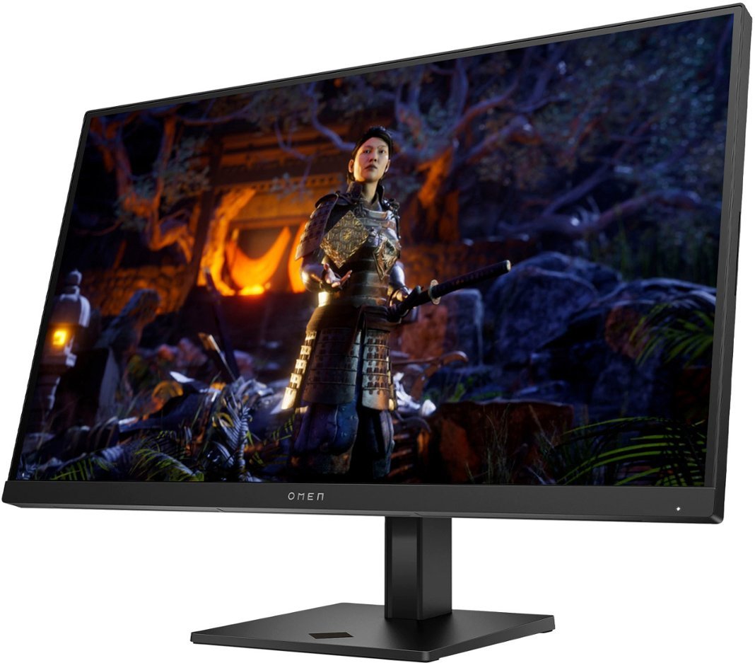 HP OMEN - 27" IPS LED FHD 240Hz FreeSync and G-SYNC Compatible Gaming Monitor with HDR (DisplayPort, HDMI, USB) - Black-Black