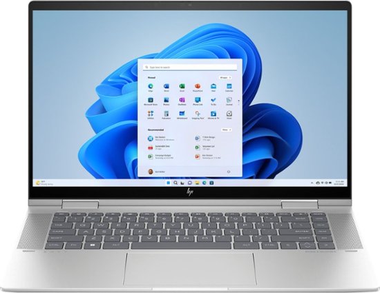 HP - ENVY 2-in-1 15.6" Full HD Touch-Screen Laptop - Intel Core i7 - 16GB Memory - 512GB SSD - Natural Silver-15.6 inches-Intel 13th Generation Core i7 Evo Platform-16 GB Memory-512 GB-Natural Silver