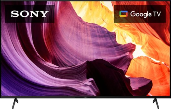 Sony - 65" Class X80K Series LED 4K UHD HDR Smart Google TV-Black