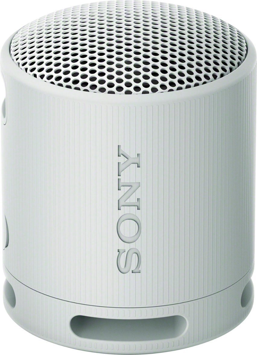 Sony - XB100 Compact Bluetooth Speaker - Light Gray-Light Gray