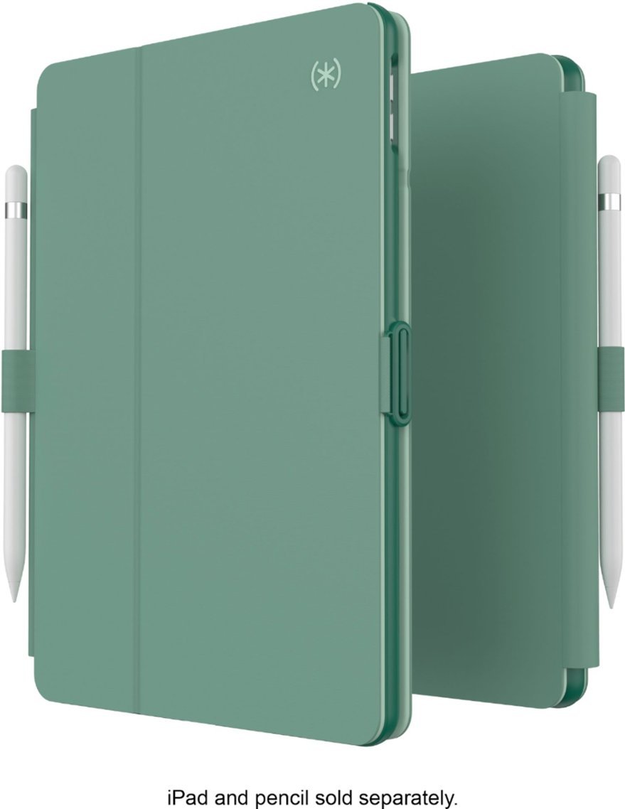 Speck - Balance Folio Case for Apple® iPad® 10.2" (7th, 8th, & 9th Gen 2021) - Fluorite Green-10.2 inches-Fluorite Green