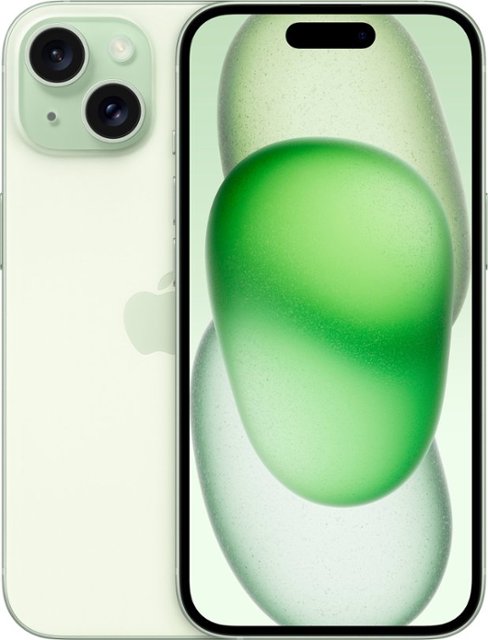 Apple - iPhone 15 Plus 128GB - Green (AT&T)-128 GB-Green
