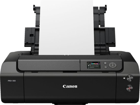 Canon - imagePROGRAF PRO-300 Wireless Inkjet Printer - Black-Black