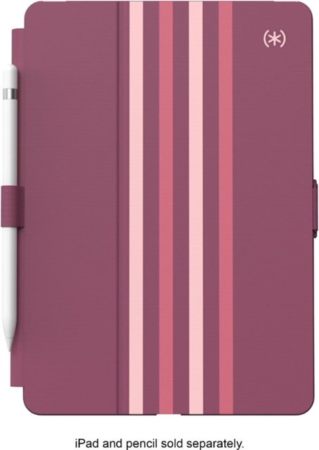 Speck - Balance Folio Case for Apple iPad 10.2" (7th, 8th, & 9th Gen 2021) - Crimson Forest/Lush Burgundy-Crimson Forest/Lush Burgundy