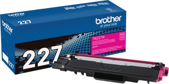 Brother - TN-227M High-Yield - Toner Cartridge - Magenta-Magenta
