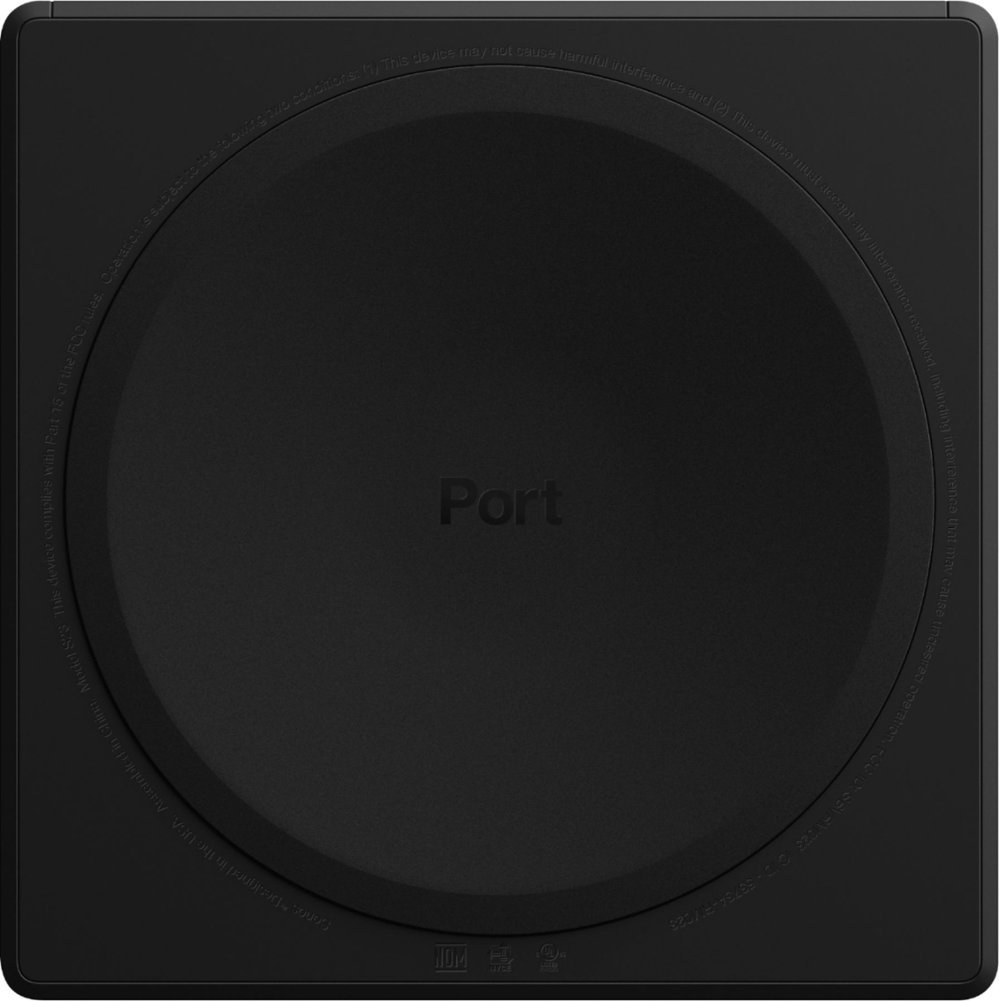 Sonos - Port Streaming Media Player - Matte Black-Matte Black