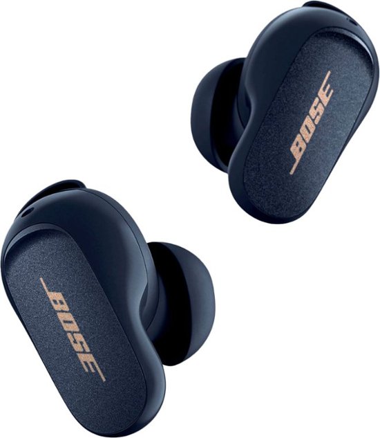 Bose - QuietComfort Earbuds II True Wireless Noise Cancelling In-Ear Headphones - Midnight Blue-Midnight Blue